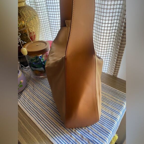 FRAME  Women's Bag Ilona Hamer Tan Leather  Shoulder Bag Made In Ítaly NWT - Picture 15 of 16